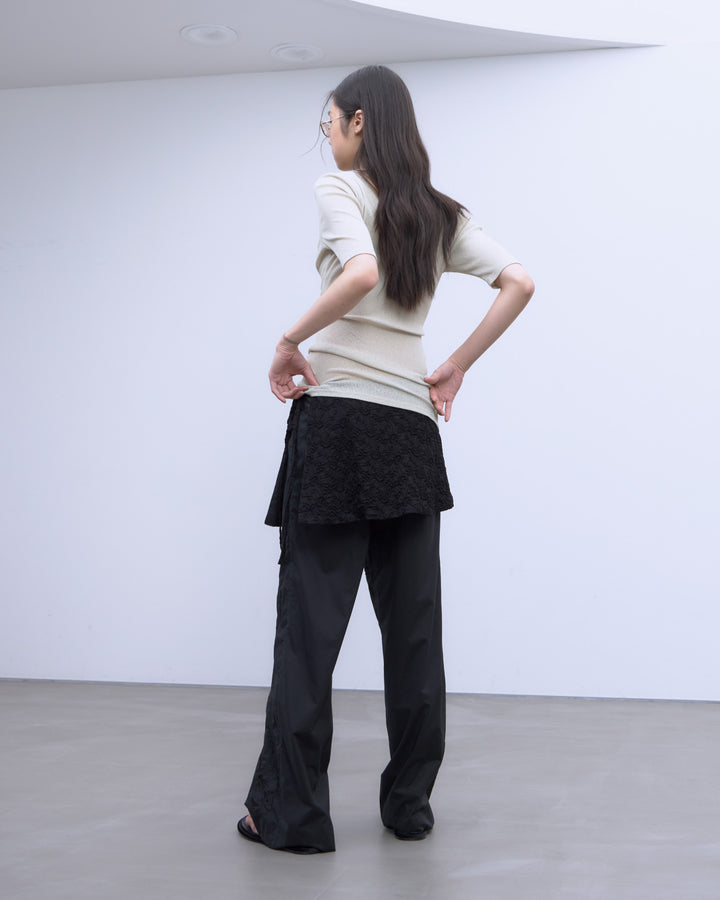 HALTER DESIGN LAYERED TOPS