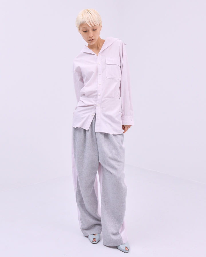 SAILOR BLOUSING STRIPE SHIRT