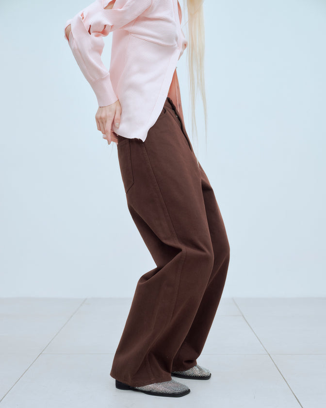 EARTH BROWN PANTS