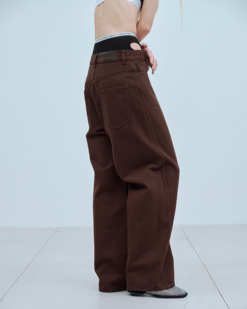 EARTH BROWN PANTS