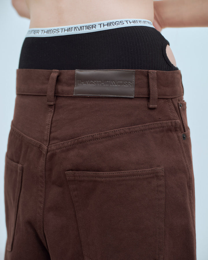 EARTH BROWN PANTS