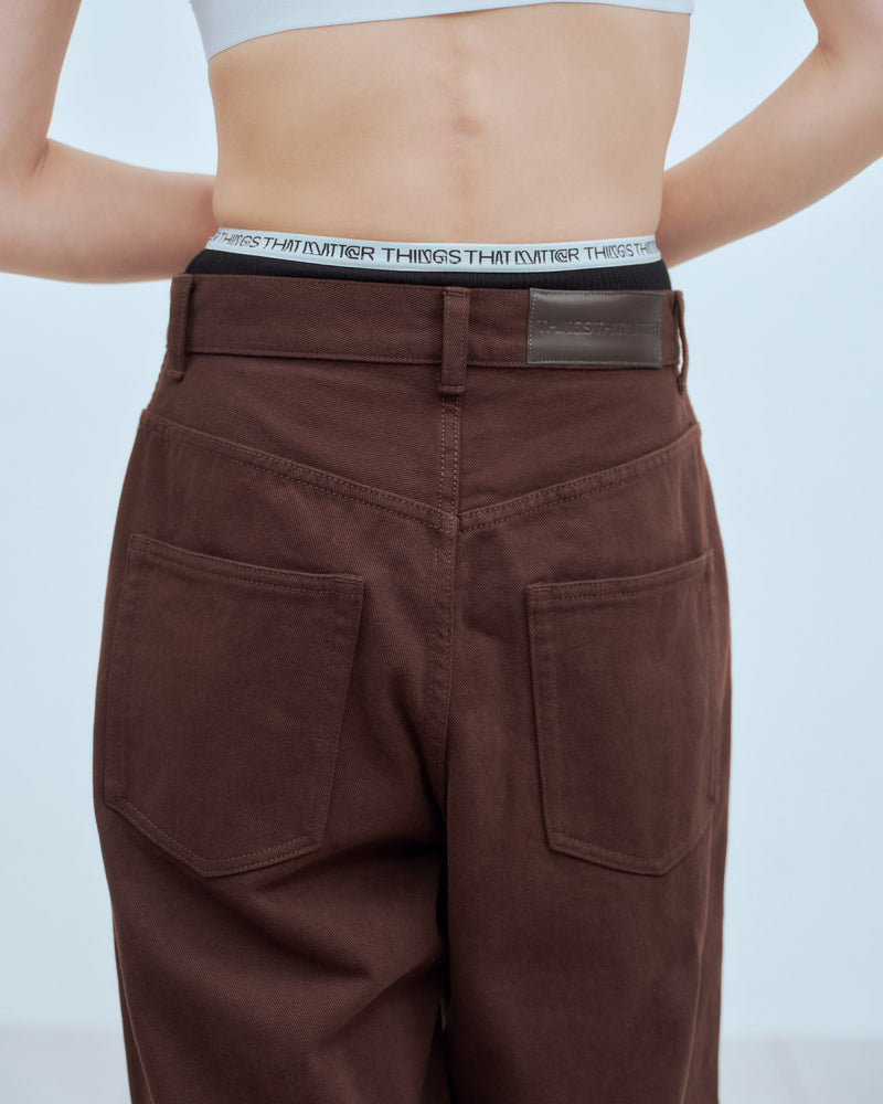 EARTH BROWN PANTS