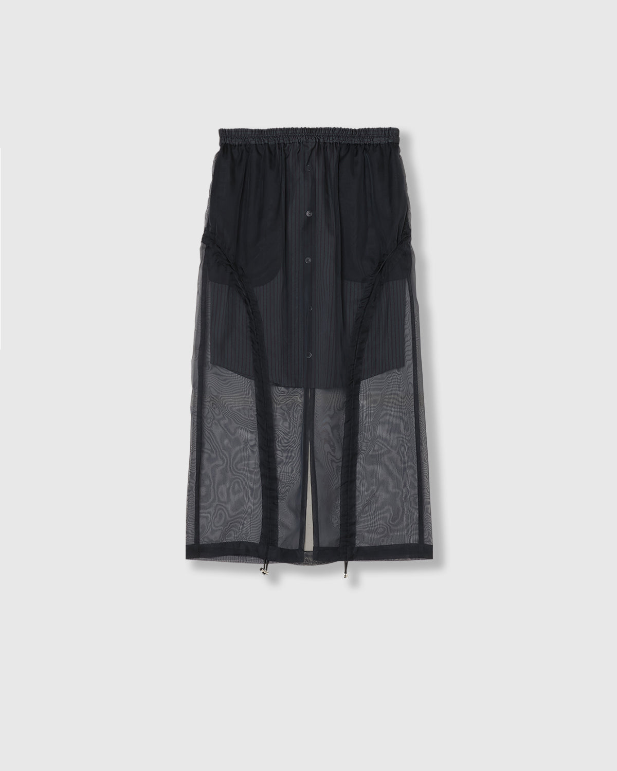 STRIPE SHEER LAYERED SKIRT | SENSE 17_ | STORE | THINGS THAT