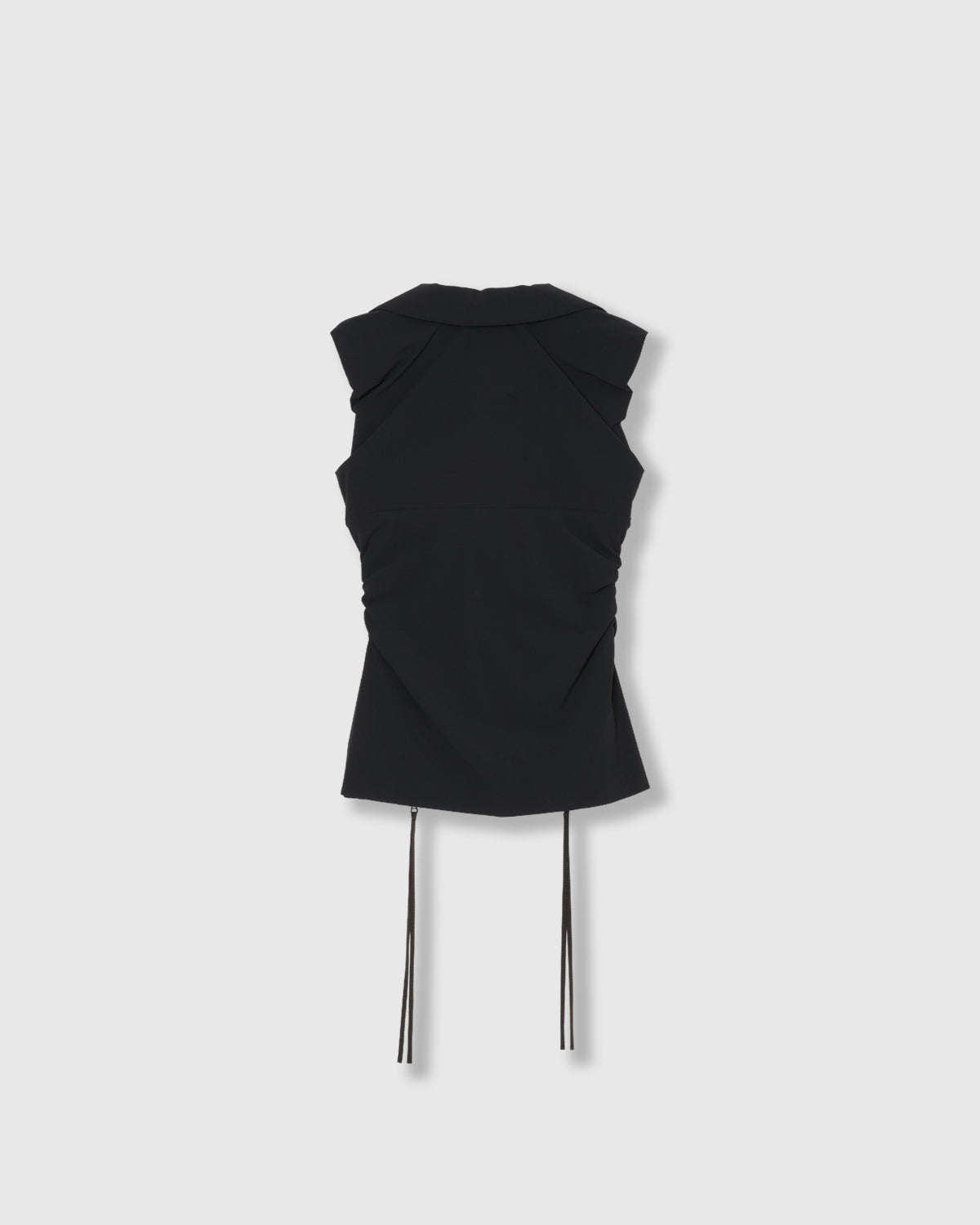 FRONT ZIP BODY-LINE SLEEVELESS TOPS | SENSE 17_ | STORE | THINGS