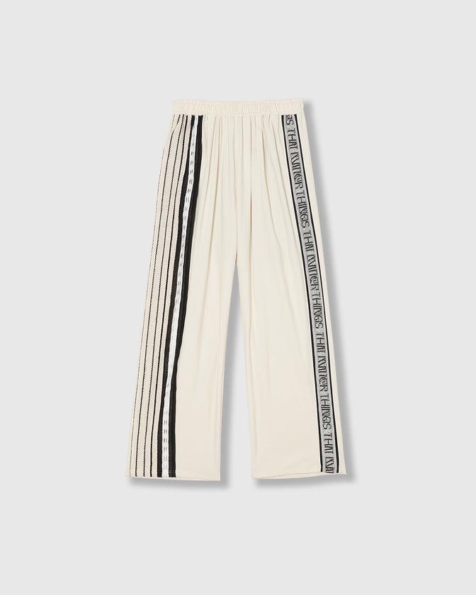 TORCHON LACE SWITCHING PANTS