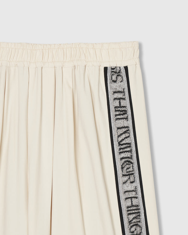 TORCHON LACE SWITCHING PANTS