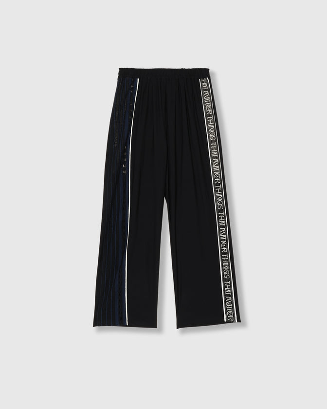 TORCHON LACE SWITCHING PANTS