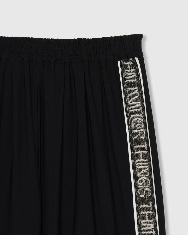 TORCHON LACE SWITCHING PANTS