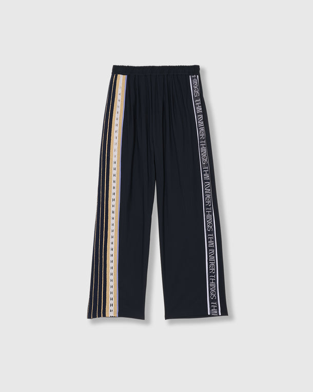 TORCHON LACE SWITCHING PANTS