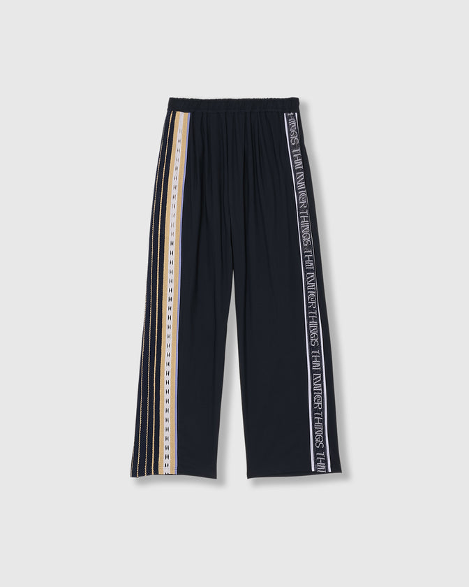 TORCHON LACE SWITCHING PANTS