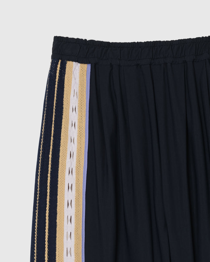TORCHON LACE SWITCHING PANTS