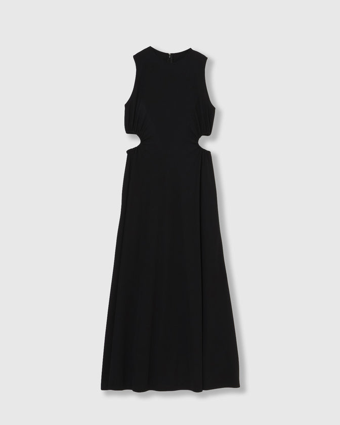 CUTOUT JERSEY DRESS