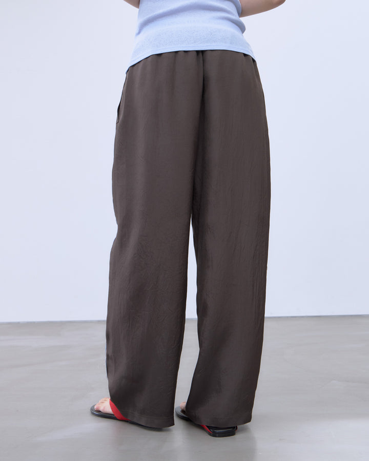 SHEER STRIPE EASY PANTS
