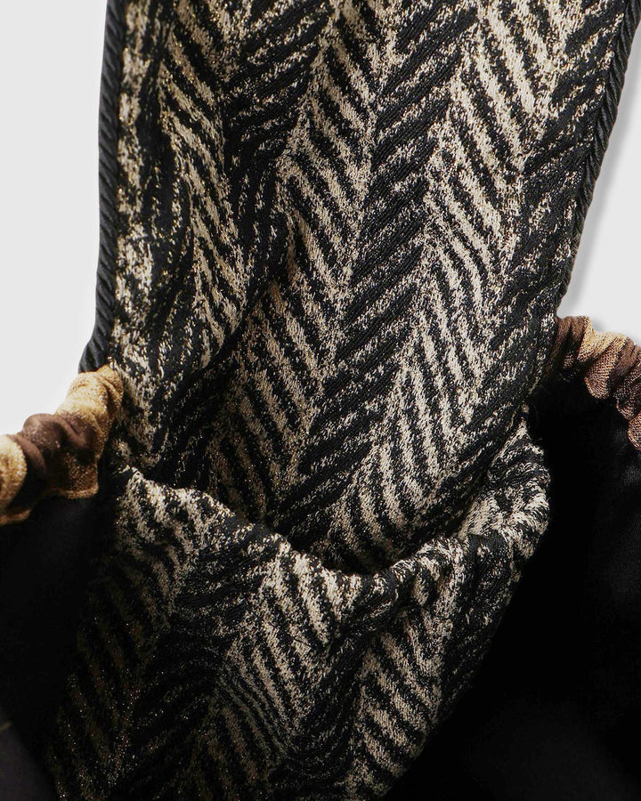 【LIMITED FABRIC】DRAWSTRING ONE HANDLE BAG