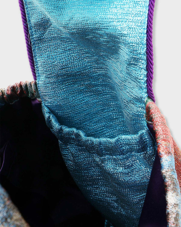 【LIMITED FABRIC】DRAWSTRING ONE HANDLE BAG