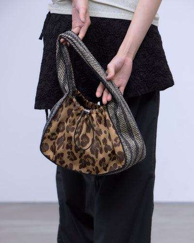 【LIMITED FABRIC】DRAWSTRING ONE HANDLE BAG