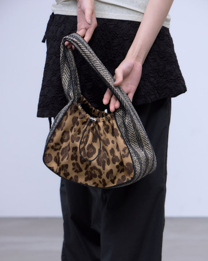 【LIMITED FABRIC】DRAWSTRING ONE HANDLE BAG