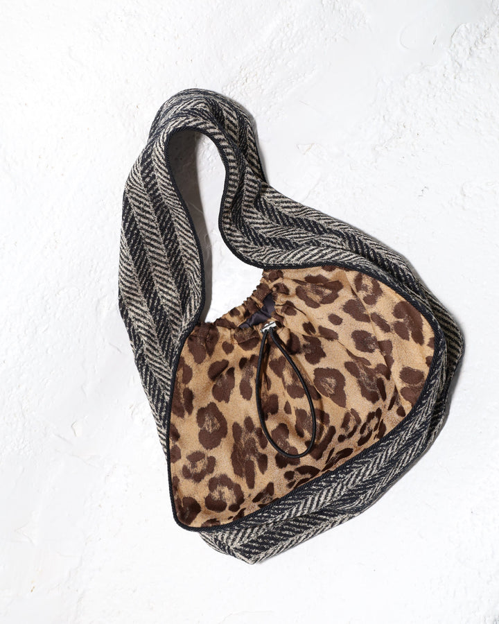 【LIMITED FABRIC】DRAWSTRING ONE HANDLE BAG