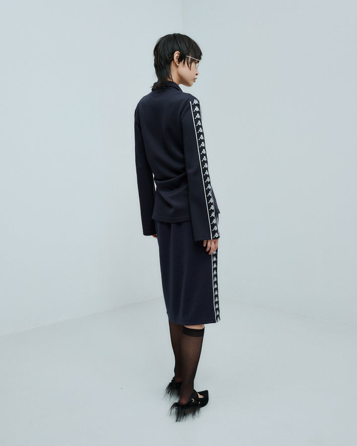 × Kappa ZIP JERSEY SKIRT