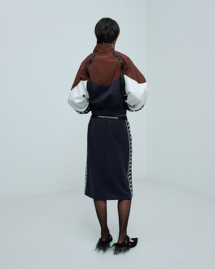 × Kappa ZIP JERSEY SKIRT