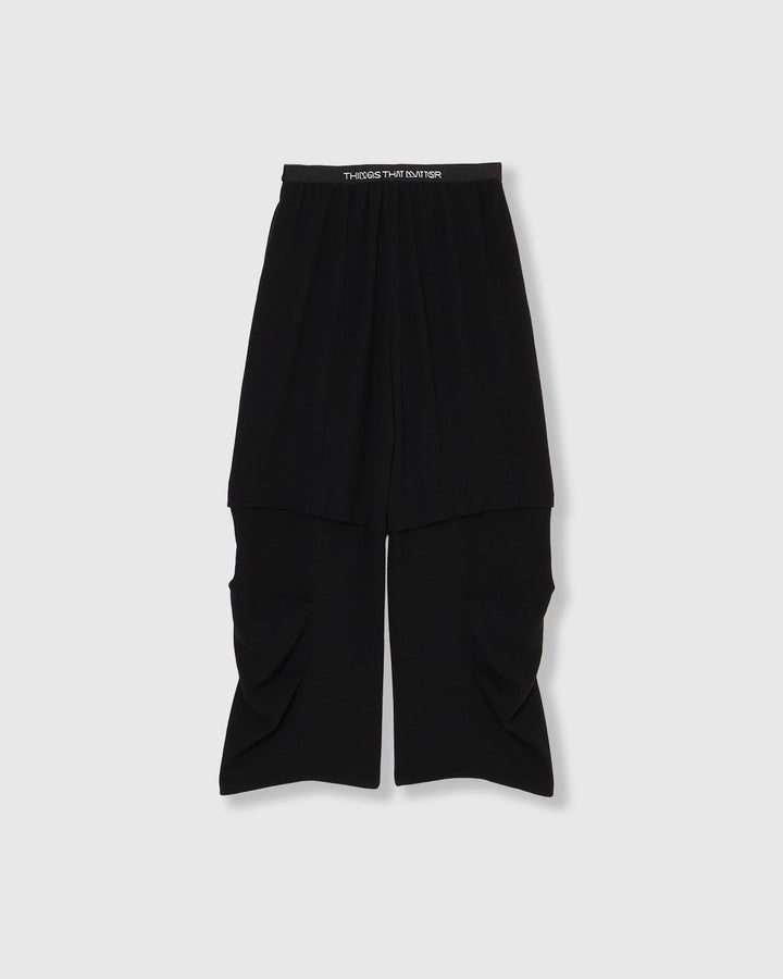 VINTAGE GEORGETTE CONVERTIBLE PANTS