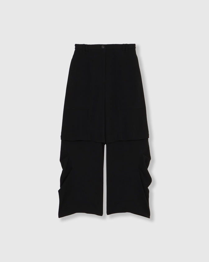 VINTAGE GEORGETTE CONVERTIBLE PANTS