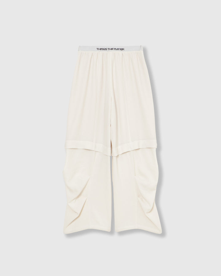 VINTAGE GEORGETTE CONVERTIBLE PANTS