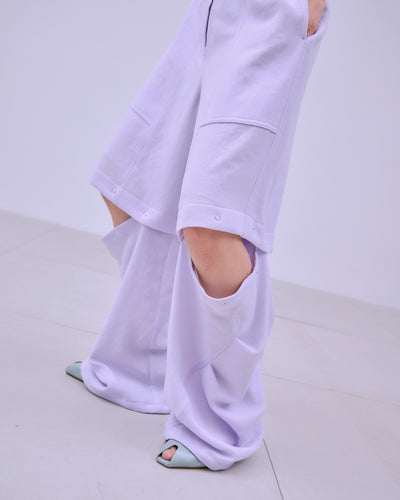 VINTAGE GEORGETTE CONVERTIBLE PANTS