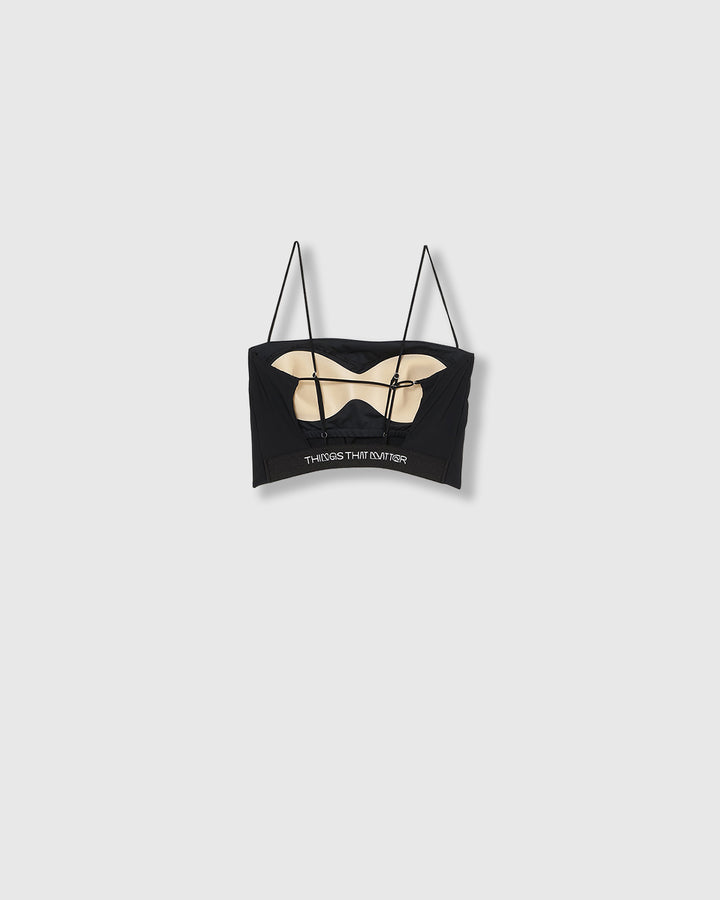 BACK CROSS-STRAP BRA TOP