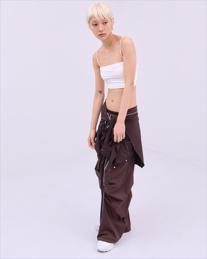 BACK CROSS-STRAP BRA TOP