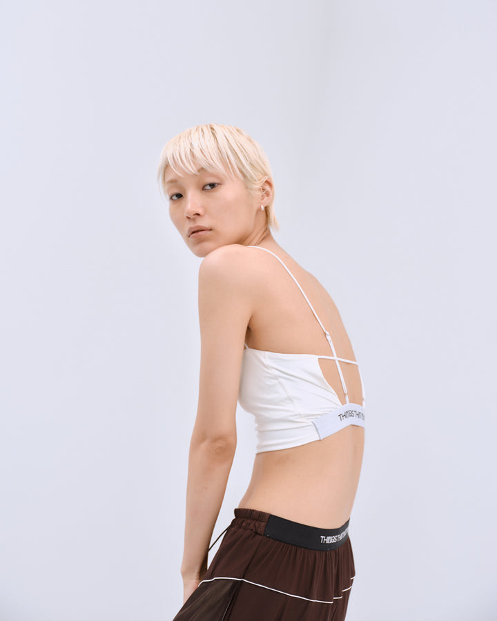BACK CROSS-STRAP BRA TOP