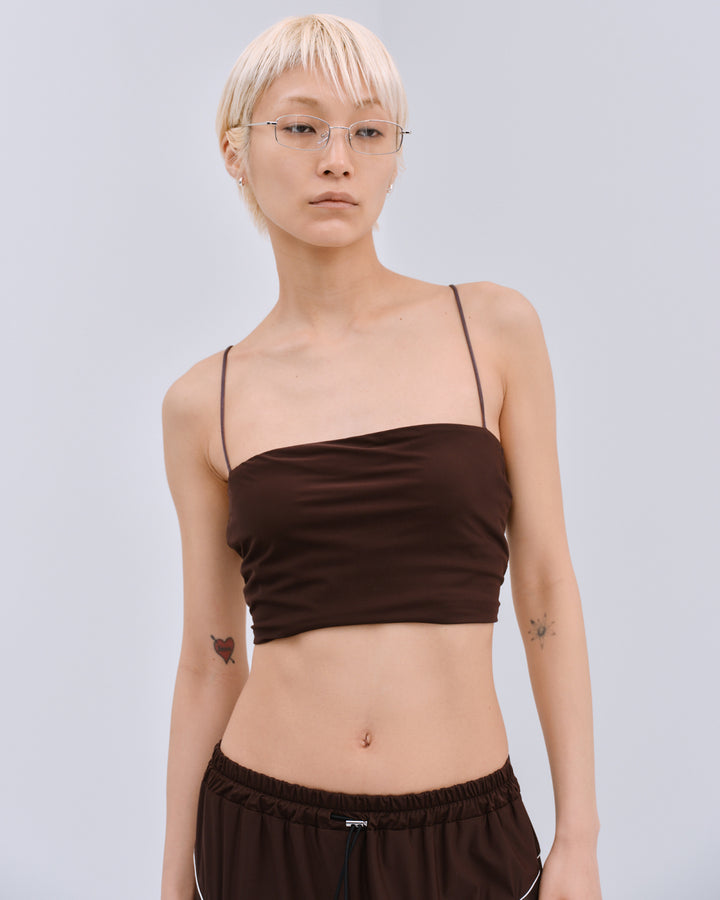 BACK CROSS-STRAP BRA TOP