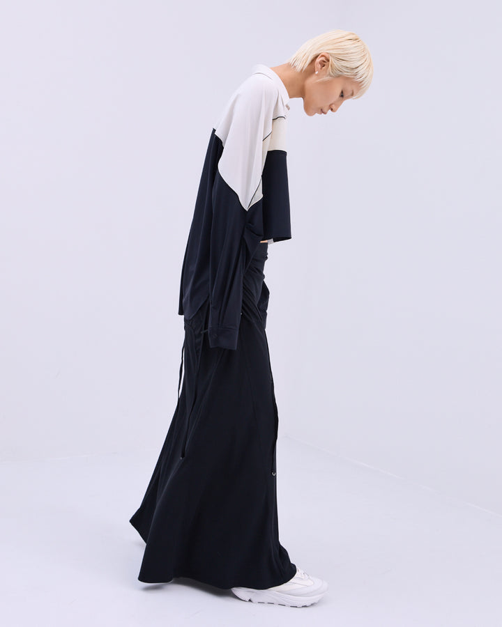 TWO WAY GATHERED DRESS & SKIRT