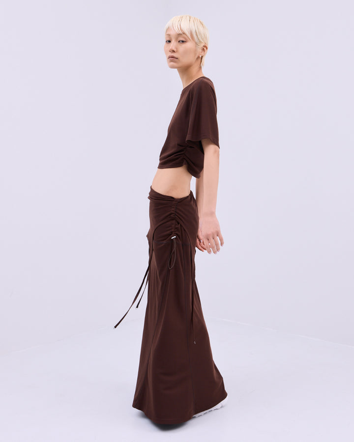 TWO WAY GATHERED DRESS & SKIRT