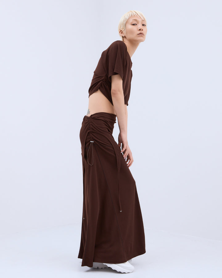 TWO WAY GATHERED DRESS & SKIRT