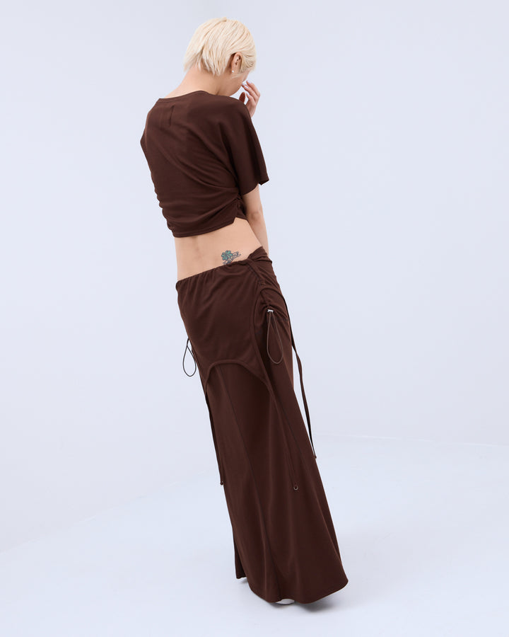 TWO WAY GATHERED DRESS & SKIRT