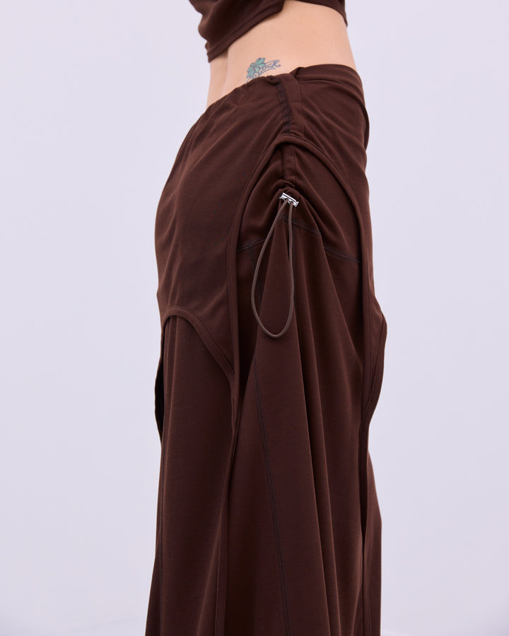 TWO WAY GATHERED DRESS & SKIRT