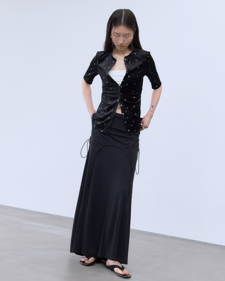 TWO WAY GATHERED DRESS & SKIRT