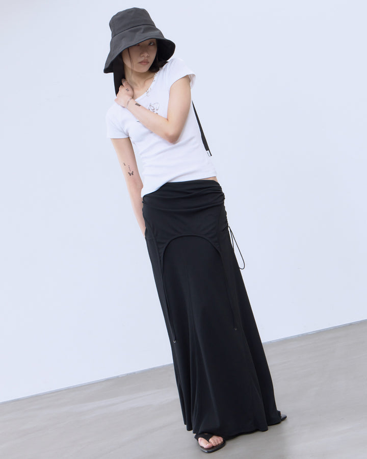 TWO WAY GATHERED DRESS & SKIRT