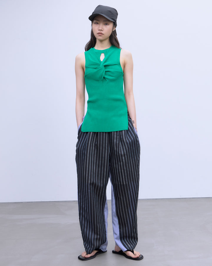TWIST KNIT TANK TOP