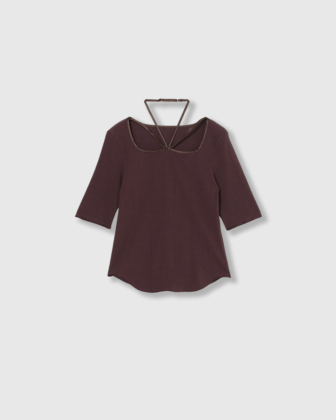 CHOKER STRAP SQUARE TOPS