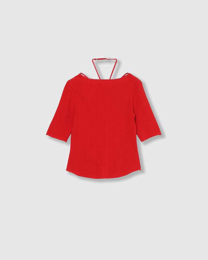 CHOKER STRAP SQUARE TOPS