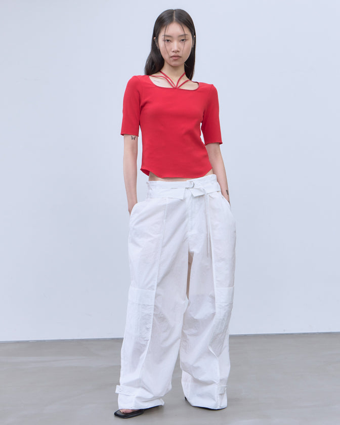 WORK TAFFETA PANTS