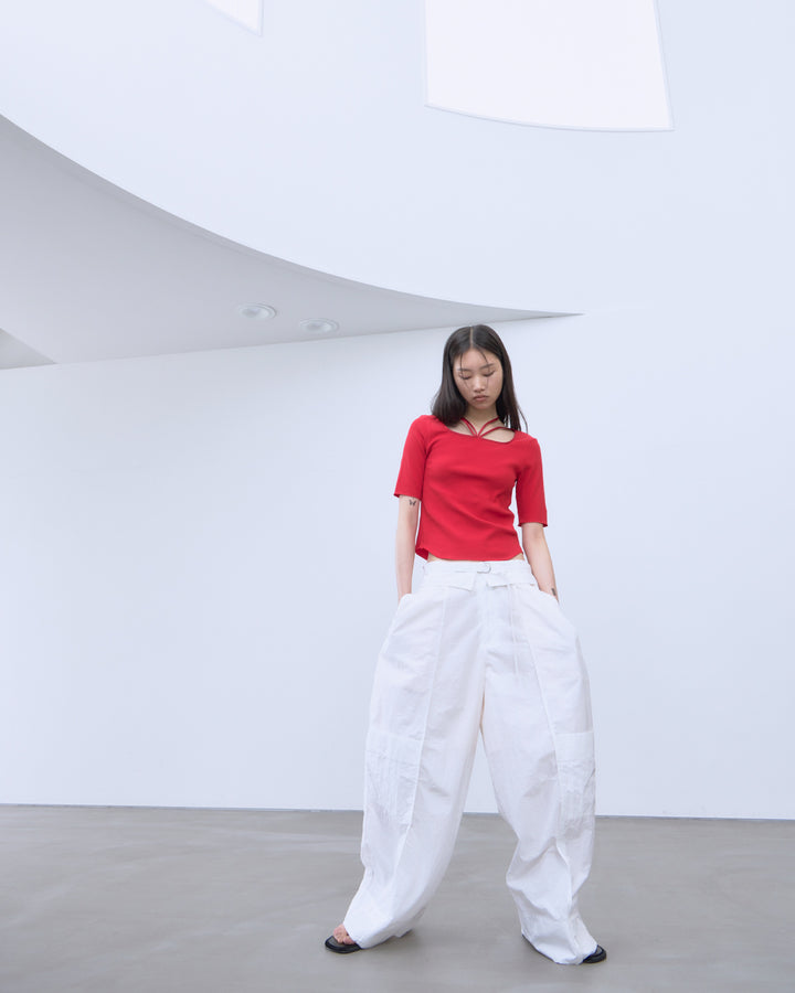 WORK TAFFETA PANTS