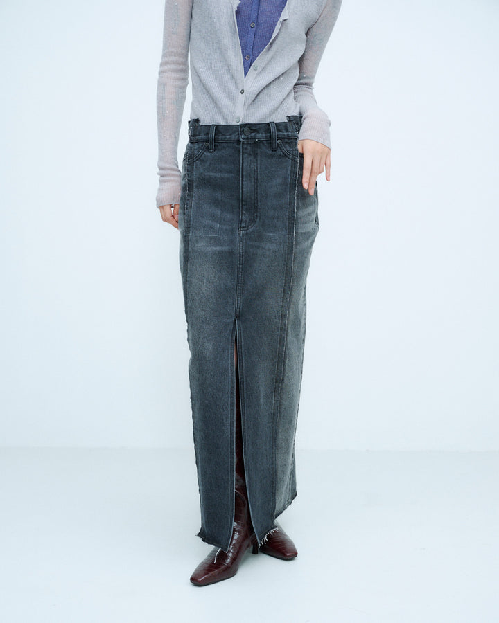 REMAKE DENIM SKIRT