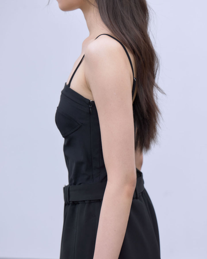 BUSTIER DESIGN OVERALLS