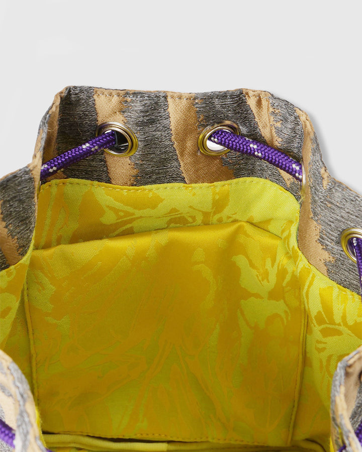 【LIMITED FABRIC】TWO WAY DRAWSTRING BAG