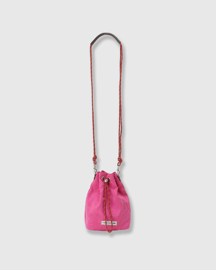 【LIMITED FABRIC】TWO WAY DRAWSTRING BAG