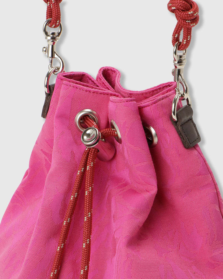 【LIMITED FABRIC】TWO WAY DRAWSTRING BAG