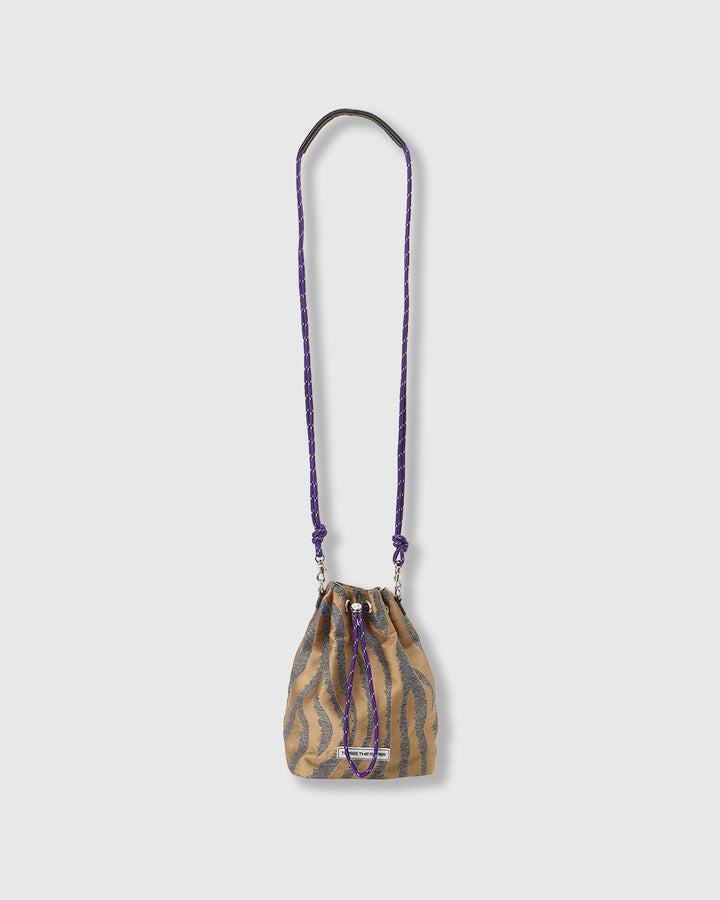 【LIMITED FABRIC】TWO WAY DRAWSTRING BAG